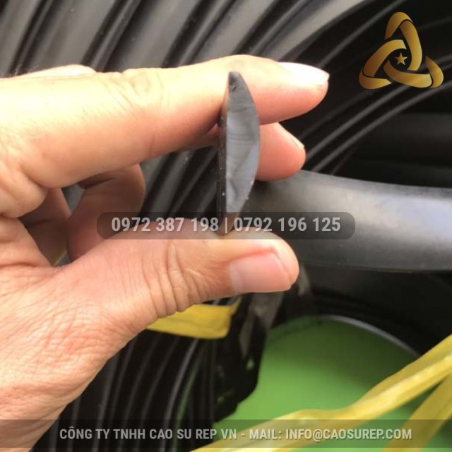 Ron cao su EPDM chữ D 5x24