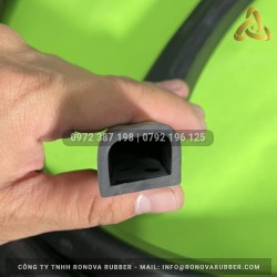 Ron cao su EPDM chữ D 20x25x3 Ron cao su EPDM chữ D 20x25x3