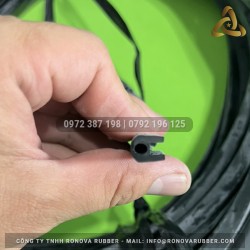 Ron cao su EPDM chữ D 9.8x8.5x2.2 Ron cao su EPDM chữ D 9.8x8.5x2.2