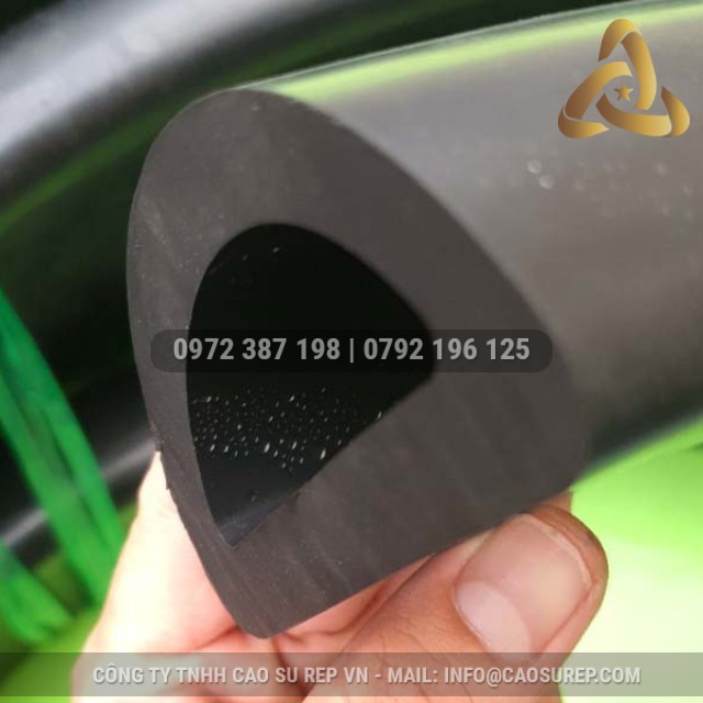 Ron cao su EPDM chữ D 95x50x12