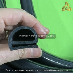 Ron cao su EPDM chữ E 20x16x2 Ron cao su EPDM chữ E 20x16x2