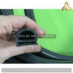 Ron cao su EPDM chữ E 20x16x2 Ron cao su EPDM chữ E 20x16x2