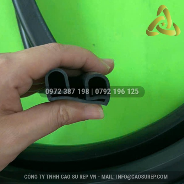 Ron cao su EPDM chữ E 30x16x6