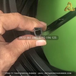 Ron cao su EPDM chữ E 12x9x1 Ron cao su EPDM chữ E 12x9x1