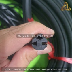 Ron cao su chữ H 15x15x2x4