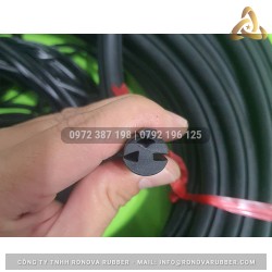 Ron cao su chữ H 15x15x2x4 Ron cao su chữ H 15x15x2x4