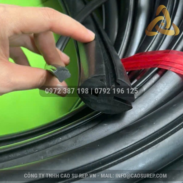 Ron cao su EPDM chữ H 32x24