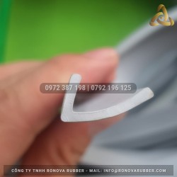 Ron cao su EPDM xám chữ L 20x10x2.5