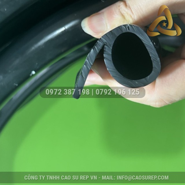 Ron cao su EPDM chữ P 50x25x3