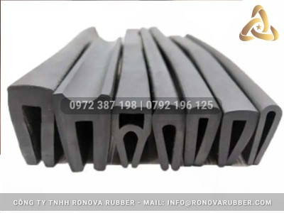 Dây ron cao su silicon chữ U nẹp tủ điện