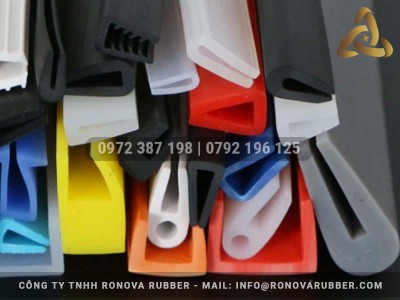 Dây ron cao su silicon chữ U sản xuất theo yêu cầu