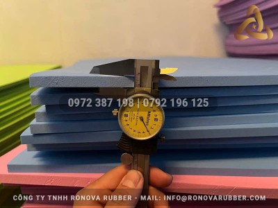 Thảm mút xốp tập yoga dày 5mm, 10mm