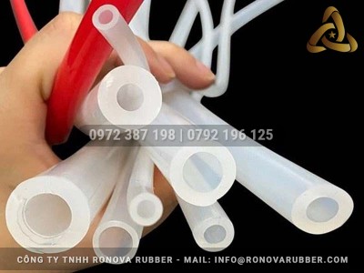 Ống silicon trong suốt, dẻo chịu nhiệt
