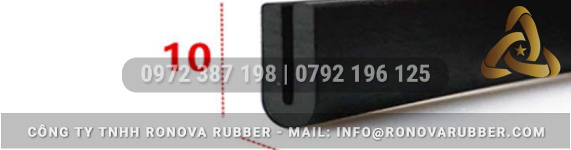 Báo giá cung cấp ron cao su chữ U nẹp kính mới nhất Báo giá cung cấp ron cao su chữ U nẹp kính mới nhất