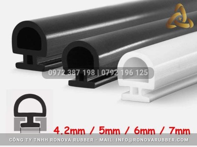 Cơ sở cung cấp ron cao su chữ T, ron cửa kính, ron cửa nhôm Xingfa ở Hồ Chí Minh