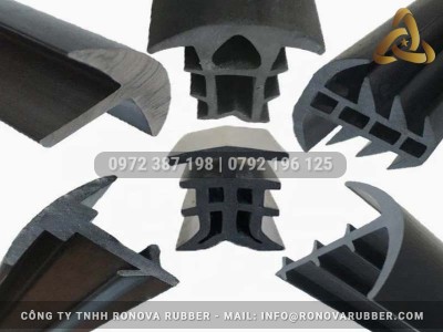 Gioăng cao su cố định tấm pin năng lượng mặt trời, ron cao su nẹp cạnh bàn