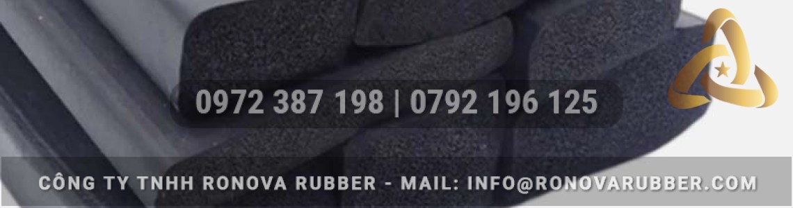Gioăng cao su xốp làm kín, chống va đập - RONOVA RUBBER Gioăng cao su xốp làm kín, chống va đập - RONOVA RUBBER
