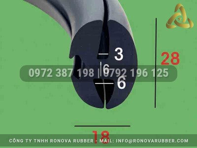 Mẫu Ron Cao Su Chữ H Bán Chạy Tại Cao Su Ronova