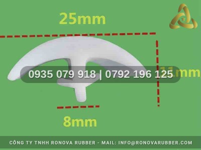 Bán Gioăng Silicon Trắng Chữ T Tại Ronova Rubber