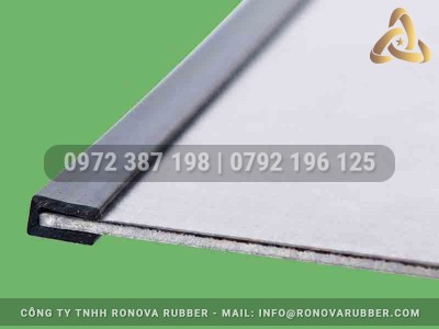 Ronova Rubber Cung Cấp Ron Chữ U Nẹp Kính Cho Cửa Và Khung Nhôm