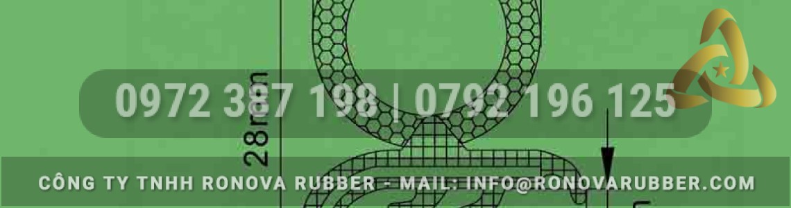 Ron Cao Su Xốp Kẽm Ronova Rubber Cho Tủ Điện Ngoài Trời Ron Cao Su Xốp Kẽm Ronova Rubber Cho Tủ Điện Ngoài Trời