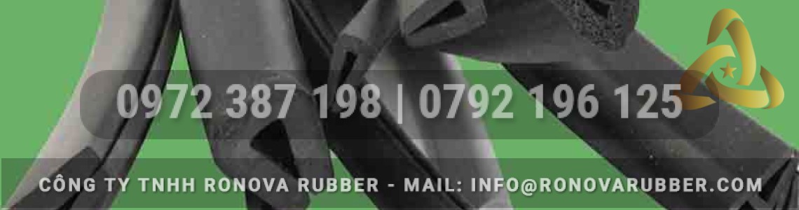 Ron Cao Su Chữ U Bọc Viền Khung Sắt Và Khung Inox Theo Yêu Cầu