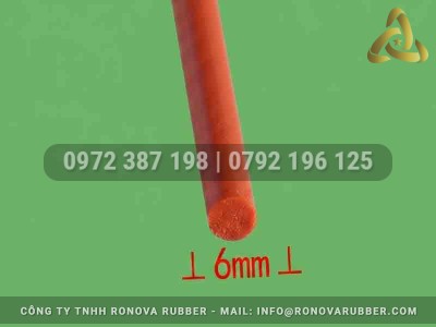 Ron Silicon Tròn Đặc Chịu Nhiệt Tại Ronova Rubber