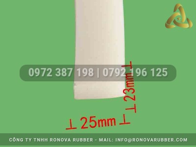 Kích Thước Ron Silicon Trắng Hình Chữ Nhật Phổ Biến Hiện Nay