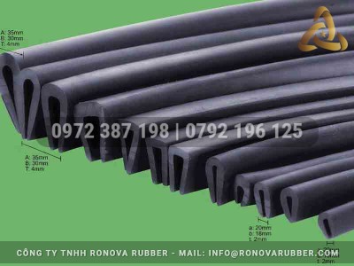 Giao Hàng Nhanh Ron Cao Su Chữ U Đầy Đủ Kích Thước Tại Gò Công