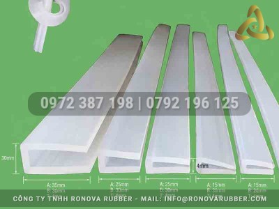 Chọn Kích Thước Ron Silicon Chữ U Đúng Kỹ Thuật Khu Vực Cần Giuộc