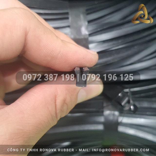 Ron cao su EPDM chữ V 4x6x4