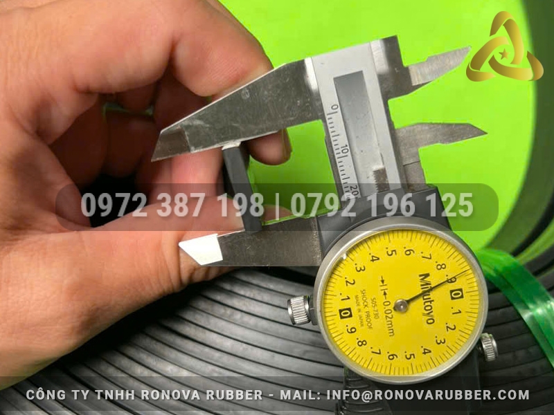 Mẫu ron cao su EPDM 4x20