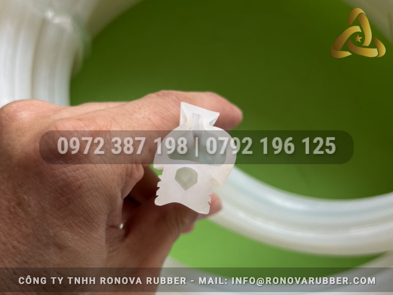 Ron silicon trắng 13.8x27.2x3.4 chịu nhiệt