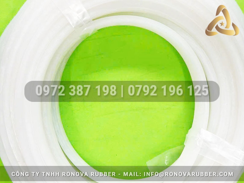 Ron silicon trắng chữ nhật 8x20 - Hình 1