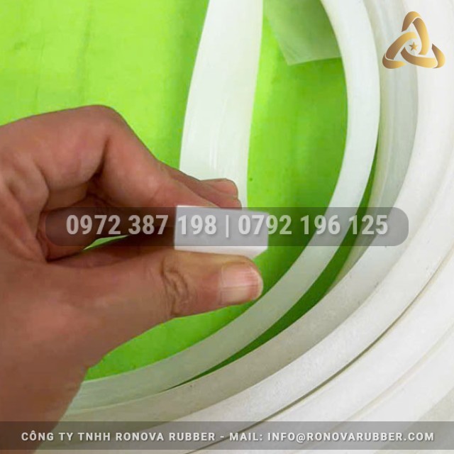 Ron silicon trắng CN 8x20