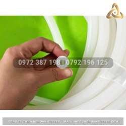Ống silicon trắng 7x14