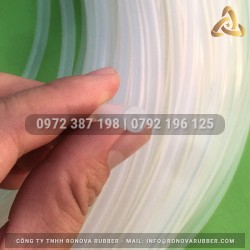 Ống silicon trắng trong 2.5x6