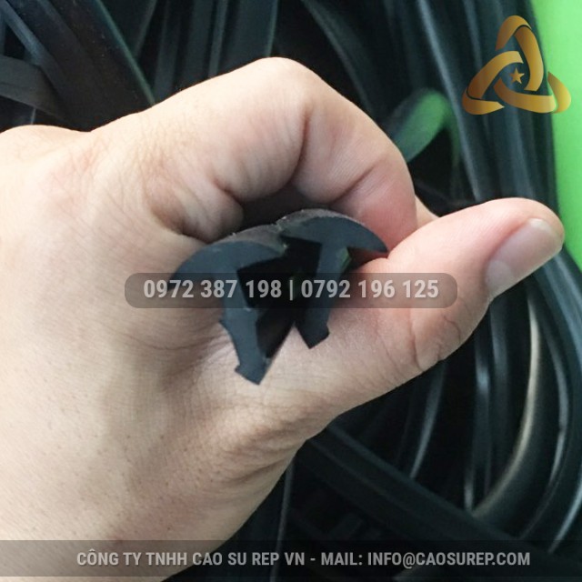 Ron cao su EPDM chữ T 19x15x3