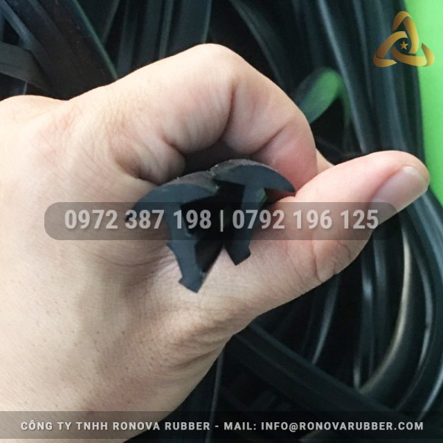 Ron cao su EPDM chữ T 19x15x3