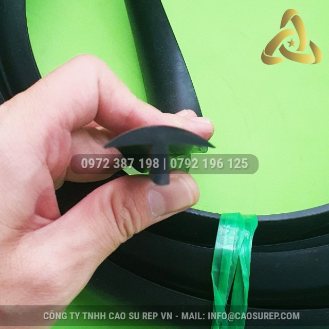 Ron cao su EPDM chữ T 30x15x4