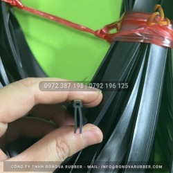 Ron cao su EPDM chữ T 4x15x1 Ron cao su EPDM chữ T 4x15x1