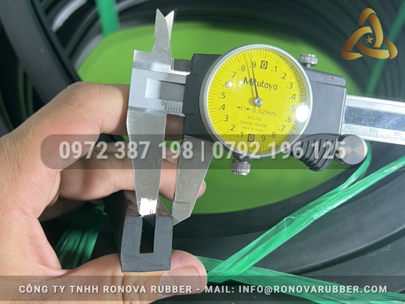Giới thiệu ron cao su chữ U 17x19x5