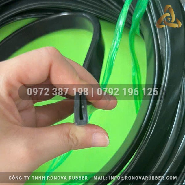 Ron cao su chữ U 17x7x2.5