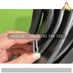 Ron cao su chữ U 8x18x3