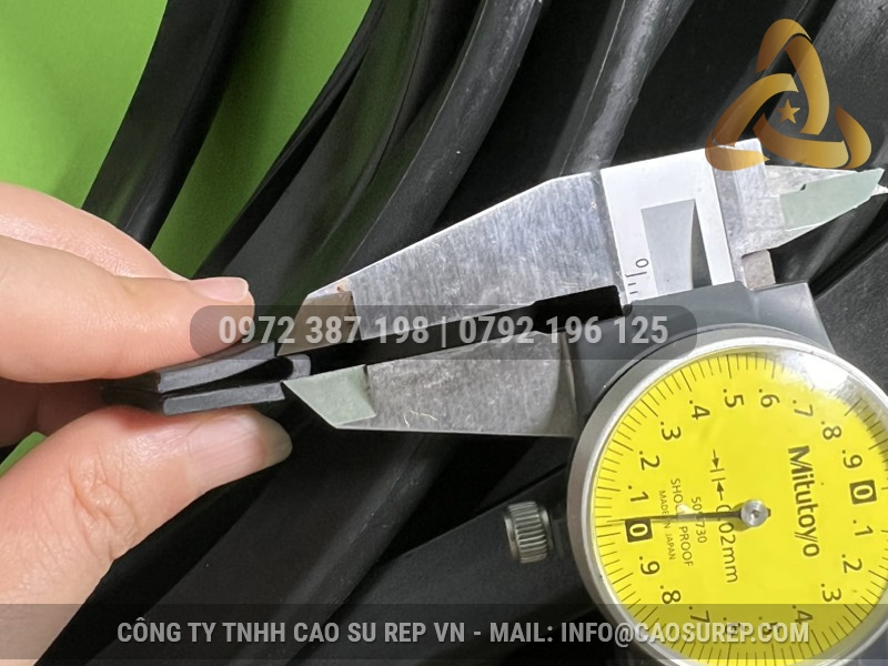Ron cao su EPDM chữ U 8x18x3