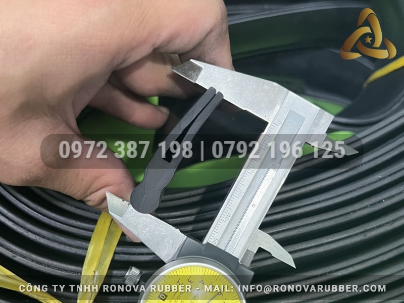 Ảnh minh họa Ron cao su EPDM chữ U