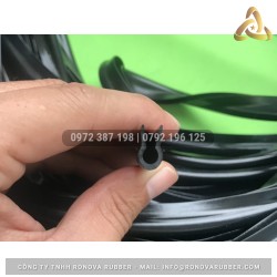 Ron cao su EPDM chữ U 12x5