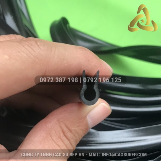 Ron cao su EPDM chữ U 12x5