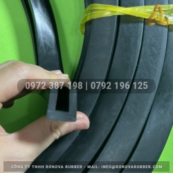 Ron cao su EPDM chữ U 16x18x8