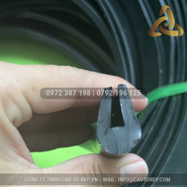Ron cao su EPDM chữ U 16x25x5
